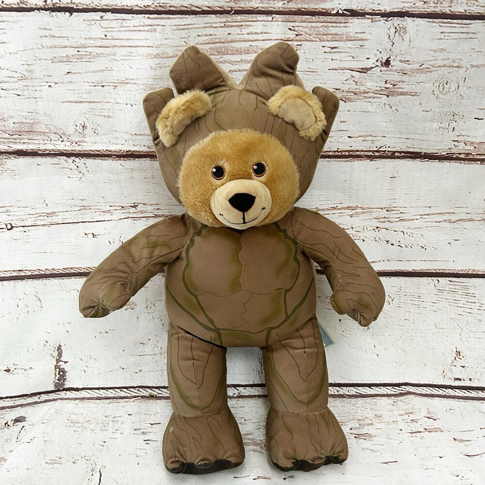 BUILD A BEAR Marvel Groot Guardians of the Galaxy Bear Plush 18"